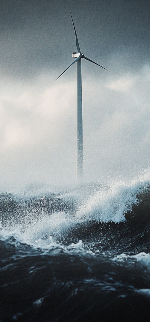 RÜBIG’s carbon-based coatings like DLC Xtended® ensure long-term corrosion resistance in offshore turbines – over 1000 hours salt spray tested without rust.